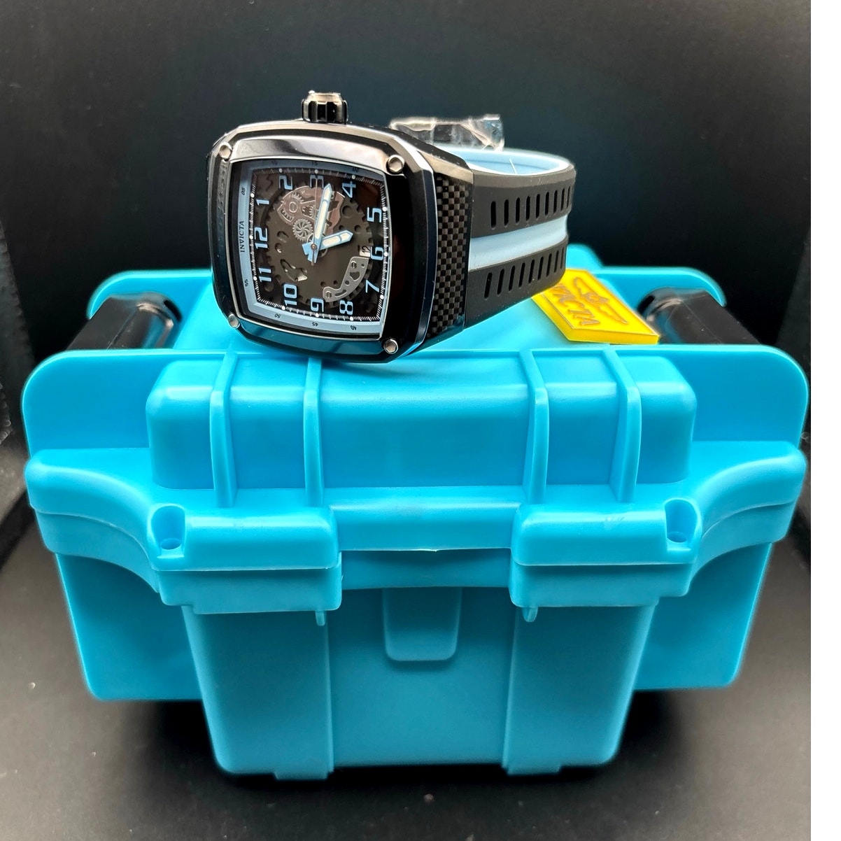 Invicta Racing JM Limited Edition 48066 Men’s Blue Black Silicone Watch NIBWT