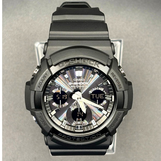 Casio G-Shock GAW100B-1A Tough Solar Multiband 6 Analog Digital Mens Watch NIBWT
