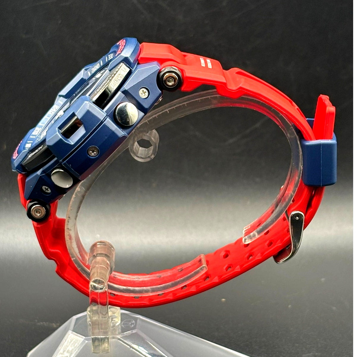 Casio G-Shock Gravitymaster GA-1100-2A Twin Sensor Blue Red Watch