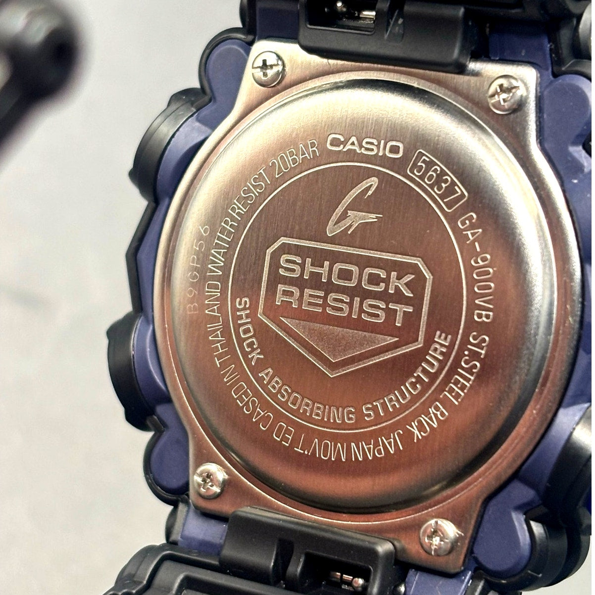 Casio G-Shock GA900VB-1A Virtual Blue Series Analog Digital Watch NIB
