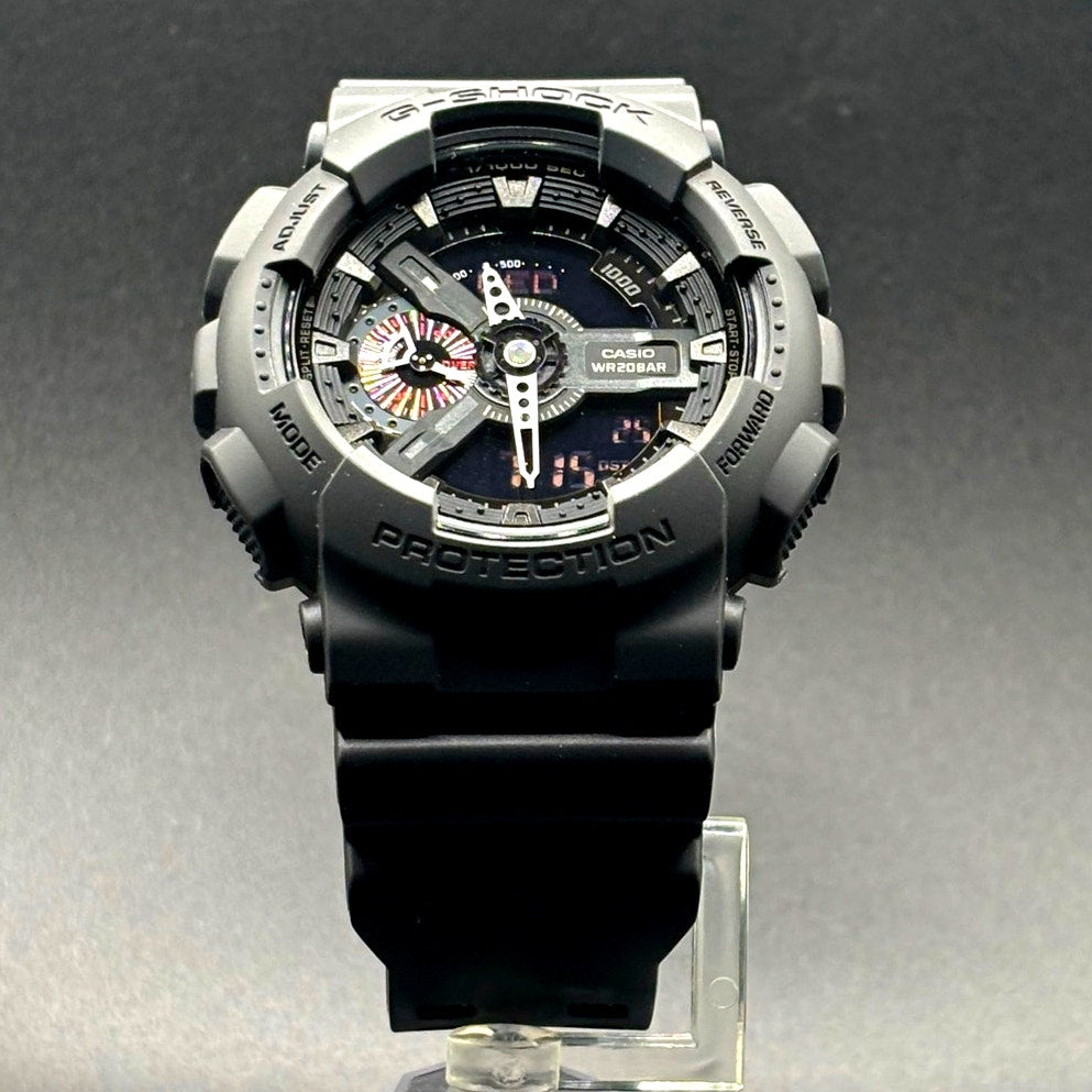 Casio G Shock GA-110MB-1A Military Black Analog Digital 200M Men's Watch NIB