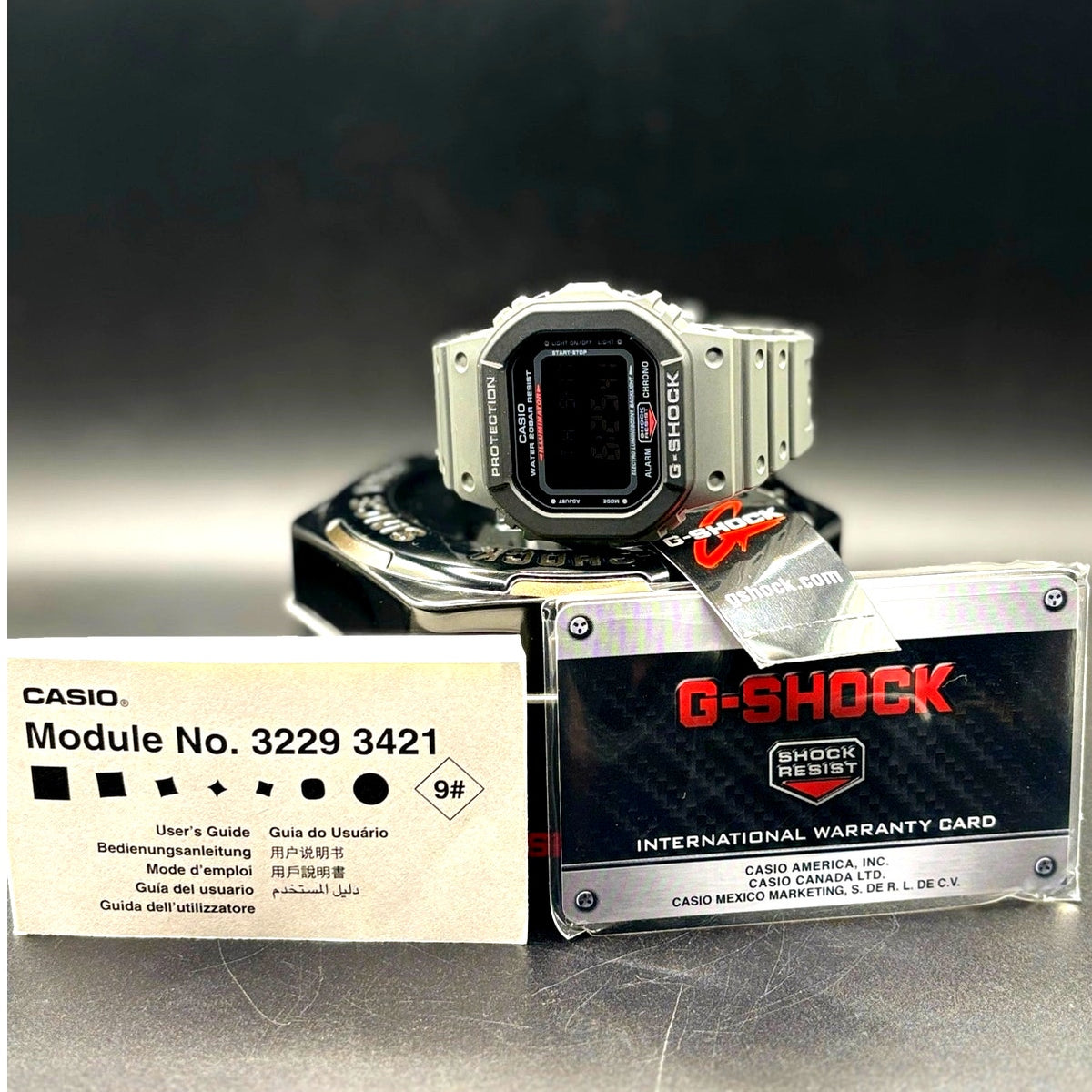 Casio G-Shock DW-5610SU-8 Utility Gray Digital 200M Watch NIBWT Discontinued