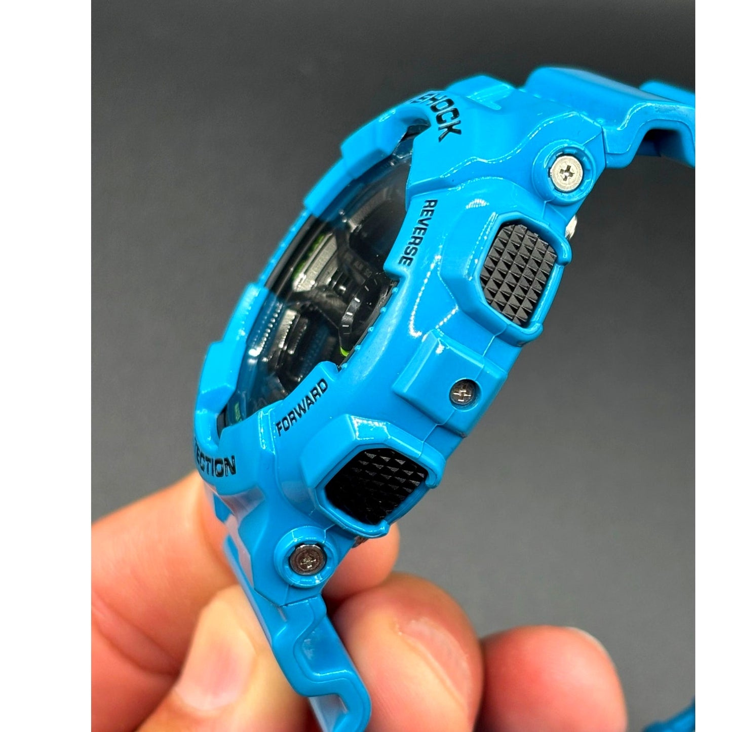 Casio G-Shock GD-110-2 Azure Blue Digital 200M Men's Watch NIB