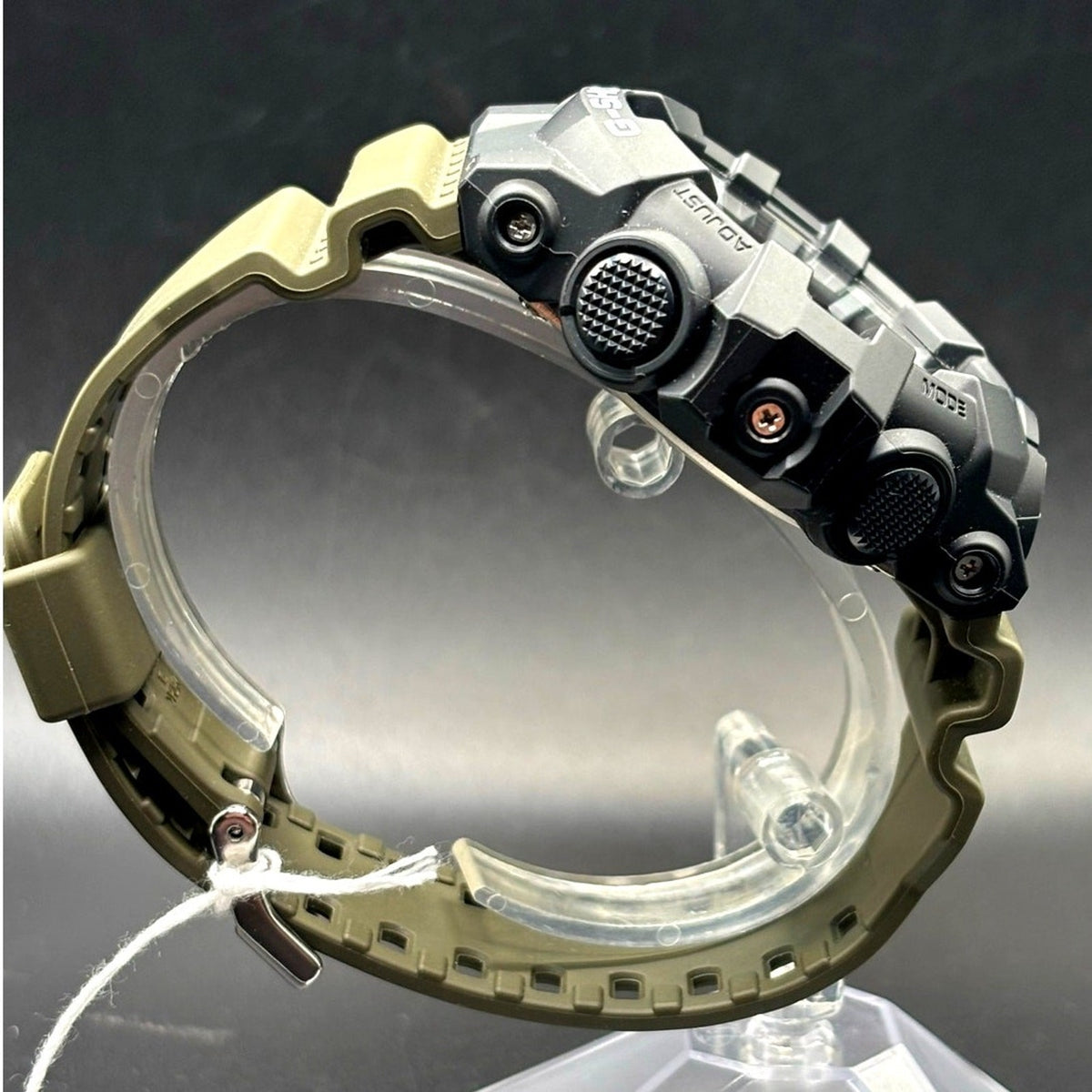 Casio G-Shock GA-710TU-1A3 Two-Tone Utility Olive Green Men’s Watch NIBWT