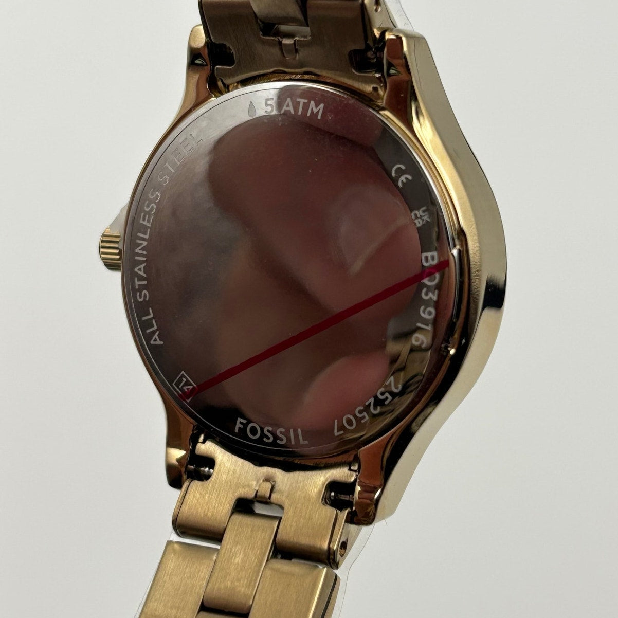 Fossil BQ3916 Women’s Modern Sophisticate 30mm Gold-Tone Stainless Steel – NWBT