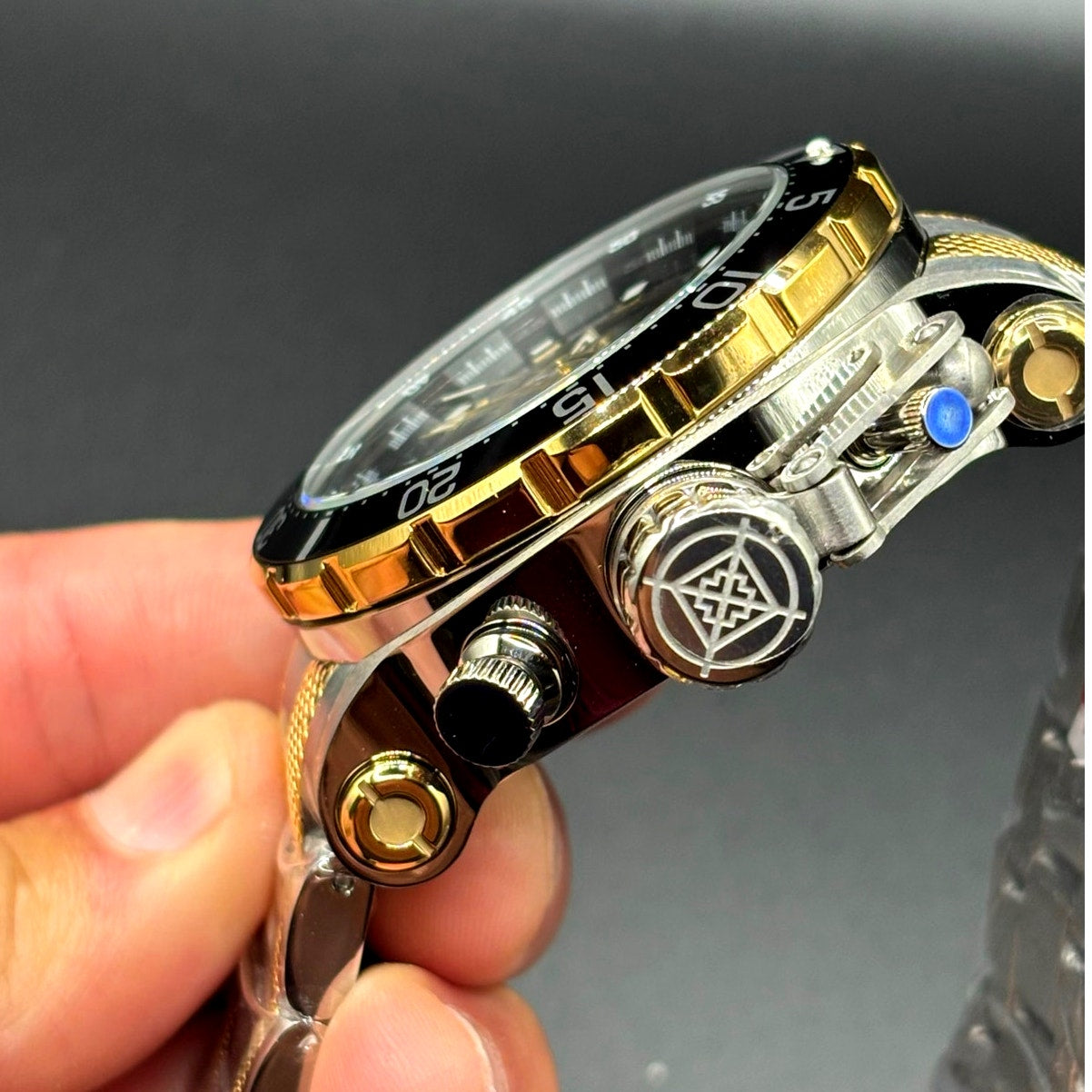 Invicta Coalition Forces Night Hawk 32712 52mm Chronograph Men’s Watch NIBWT