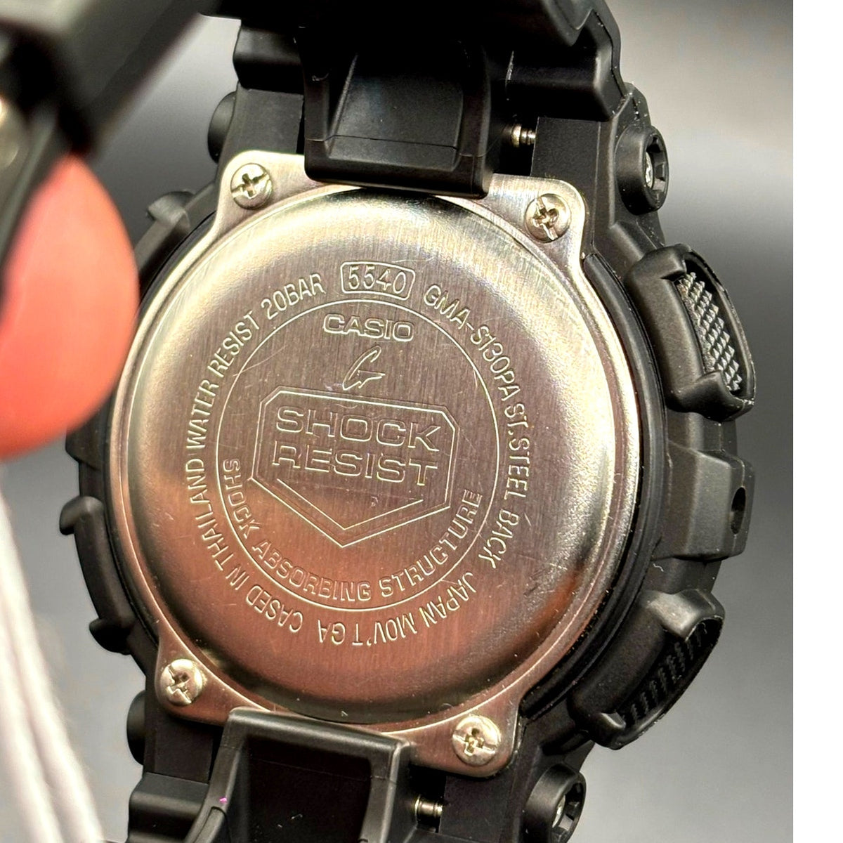 Casio G-Shock GMA-S130PA-1A Black Pink Gold Step Tracker NIBWT Discontinued