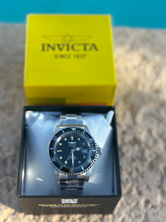 Invicta Pro Diver 8926OB Automatic Men’s Watch – 200m, Stainless Steel, Exhibition Back