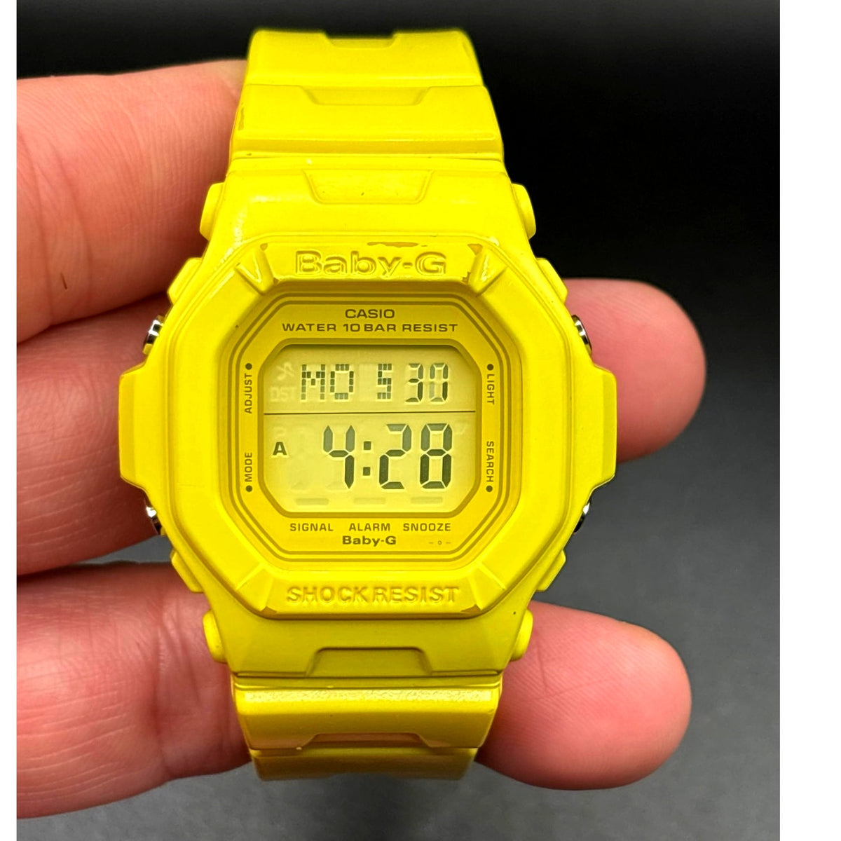 Casio Baby-G BG-5602-9 Lemon Drop Yellow Digital Women’s Watch
