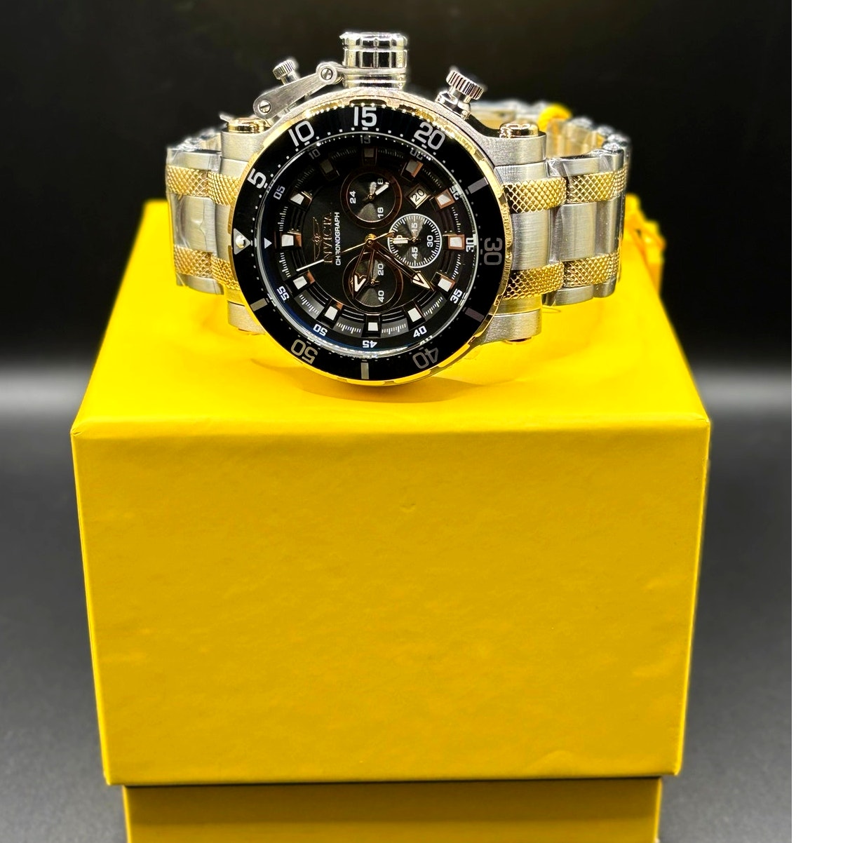 Invicta Coalition Forces Night Hawk 32712 52mm Chronograph Men’s Watch NIBWT