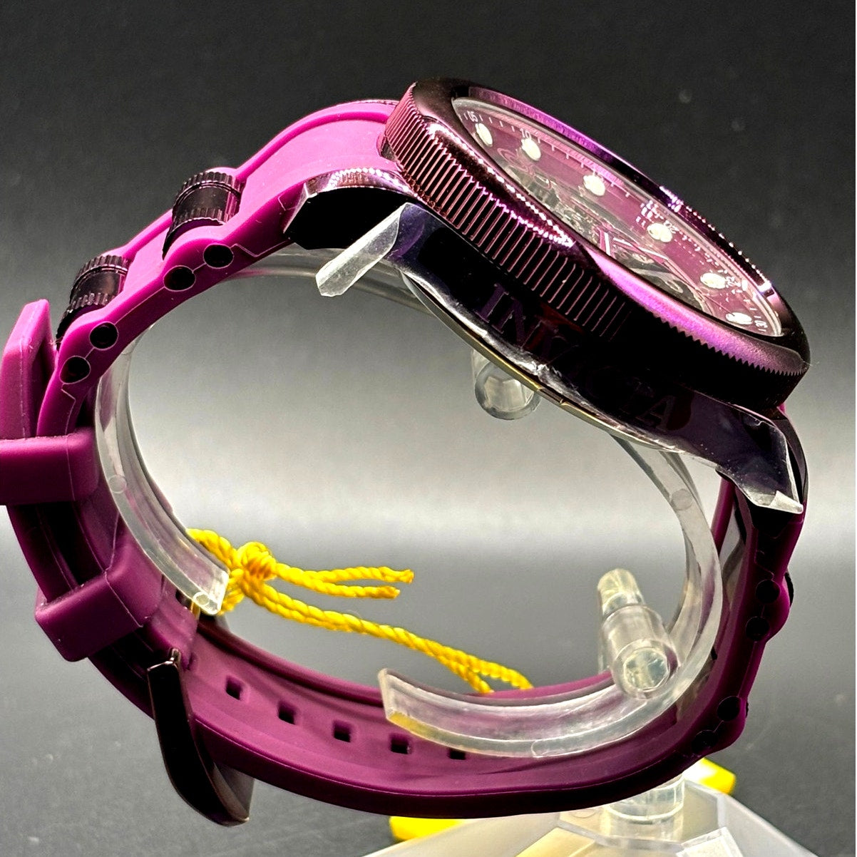 Invicta Pro Diver 40741 Automatic Skeleton Purple 51mm NIBWT