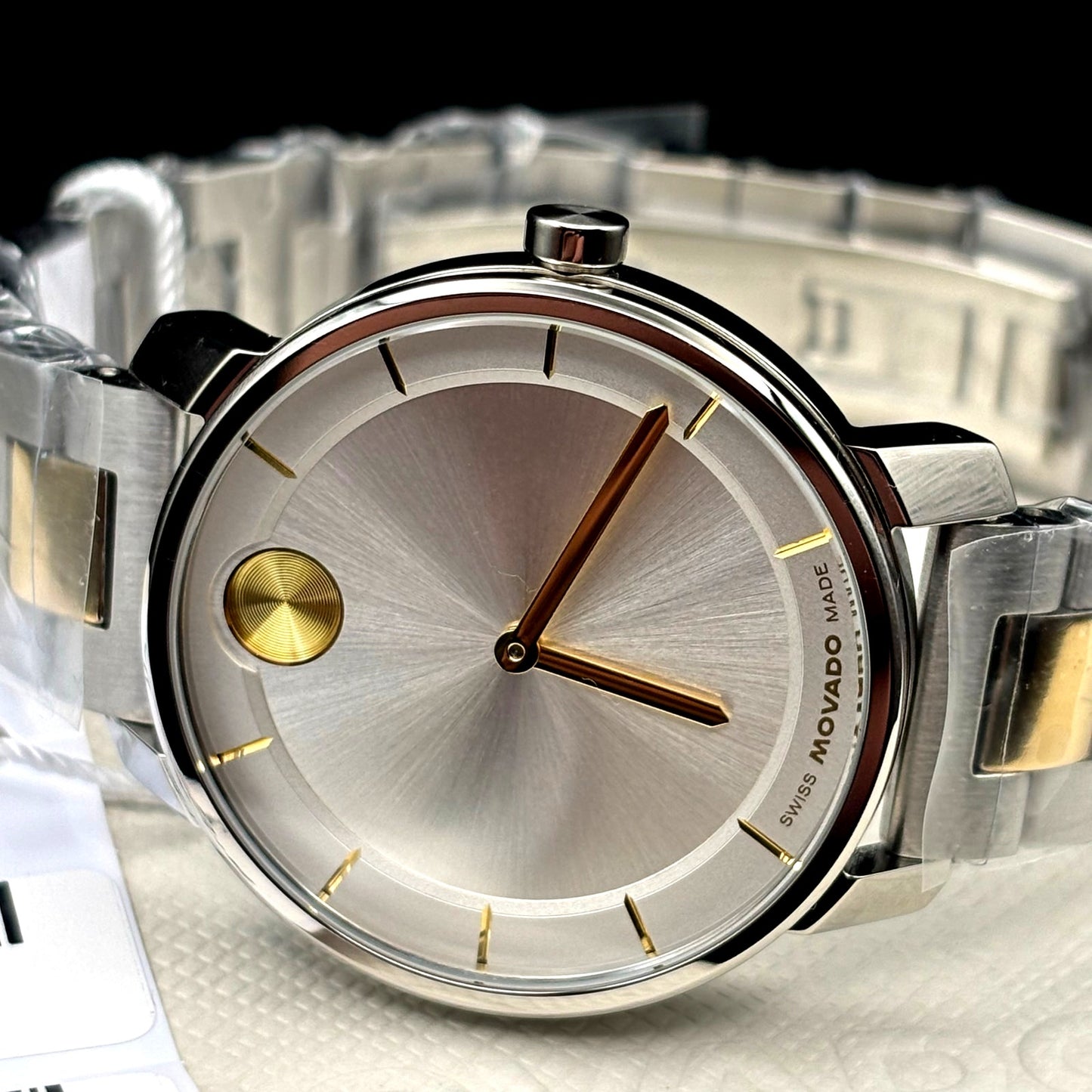 Movado Bold Access 3600965 Women’s Two-Tone Swiss Movement Stainless Steel Watch