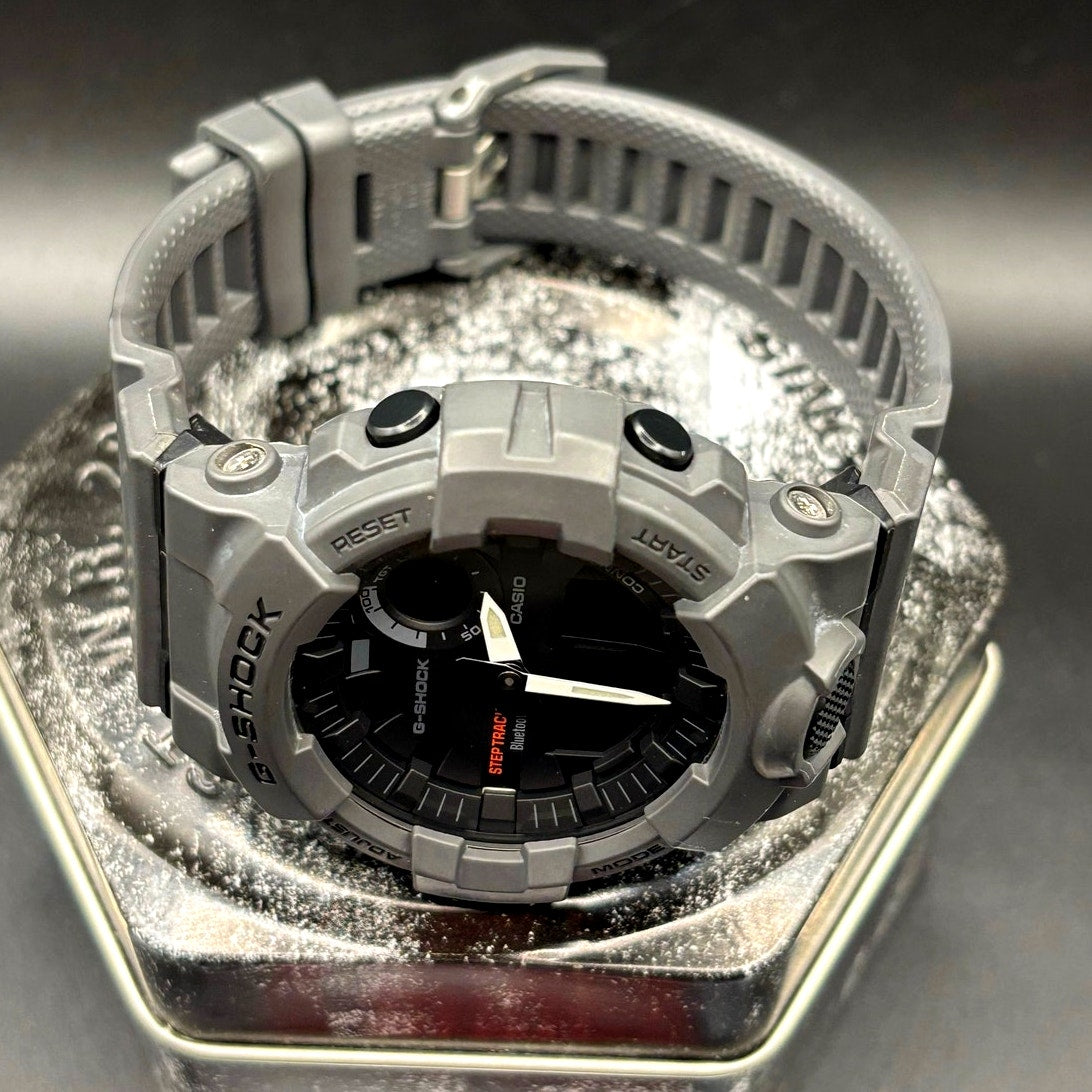 Casio G-Shock GBA800-8A Step Tracker Bluetooth Matte Gray Men's Watch