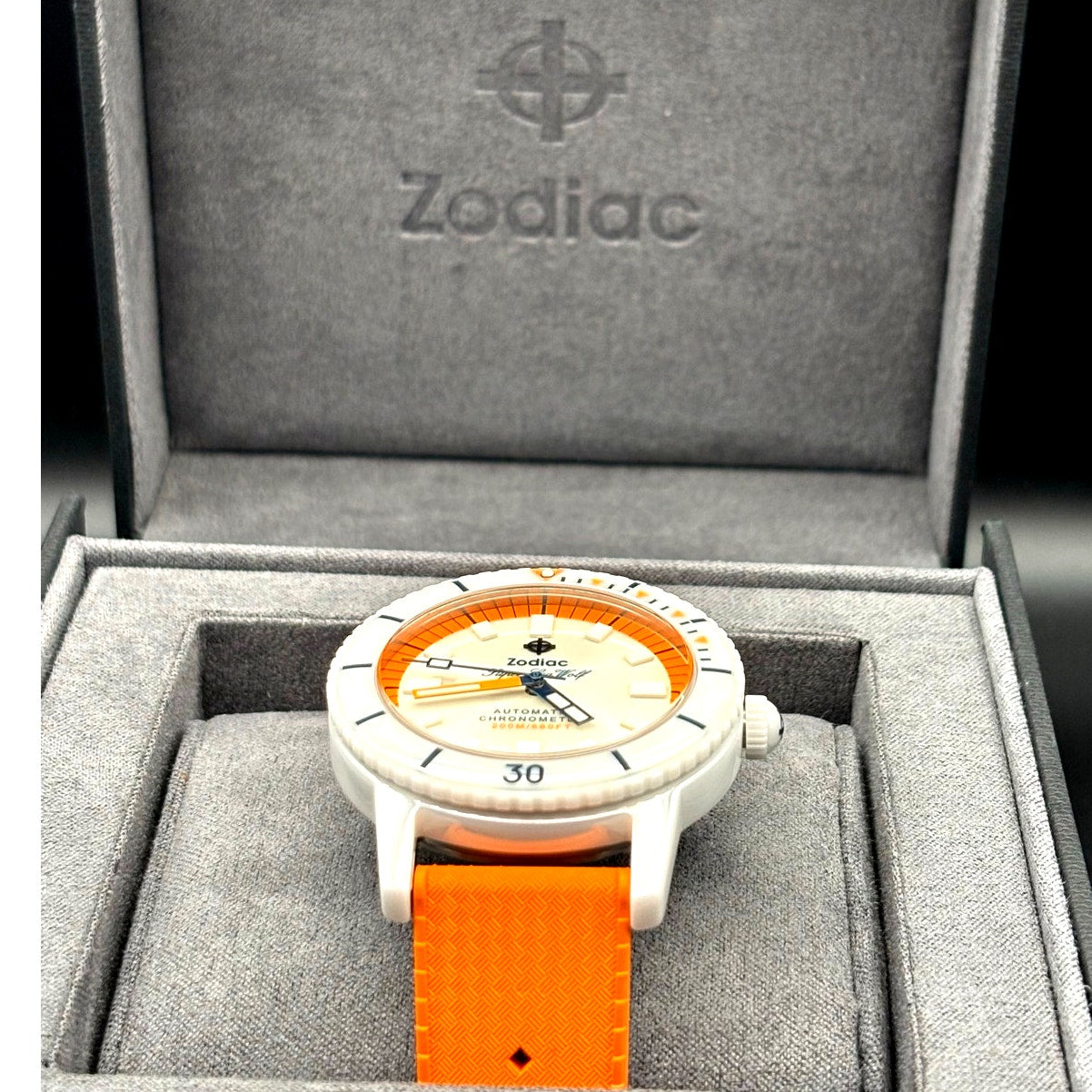 Zodiac Super Sea Wolf ZO9591 Men’s Automatic COSC Diver Watch NIBWT