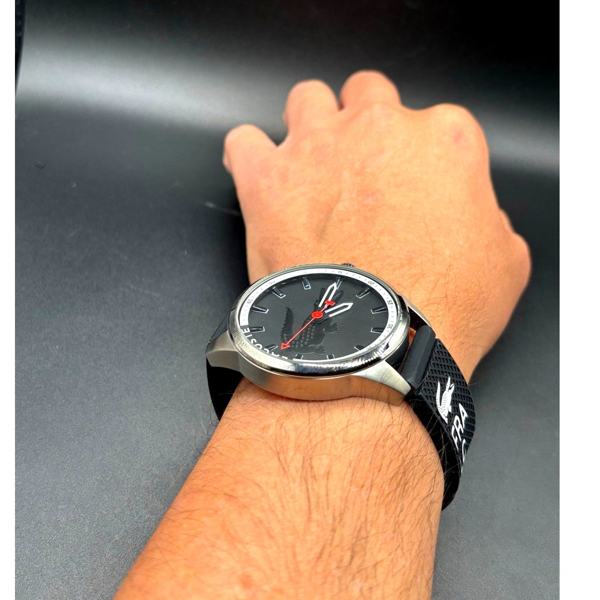 Lacoste Capbreton 2010840 Black Dial Quartz Men’s Watch 50M Unisex