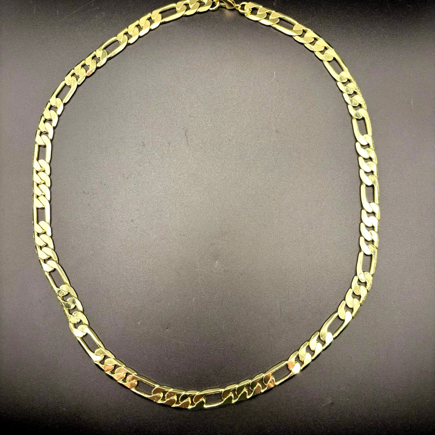 Mason Parker Men’s Gold Plated Brass Curb Link Chain Necklace NIB
