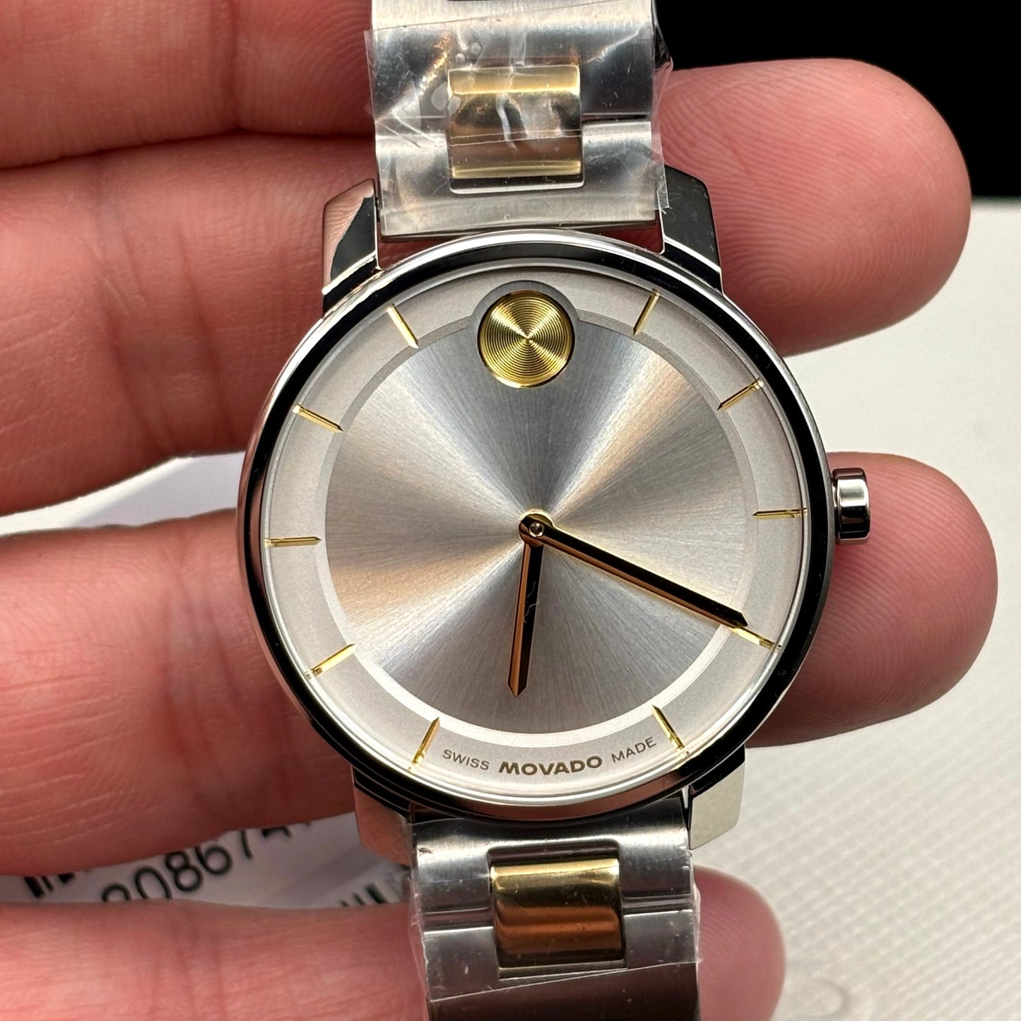 Movado Bold Access 3600965 Women’s Two-Tone Swiss Movement Stainless Steel Watch