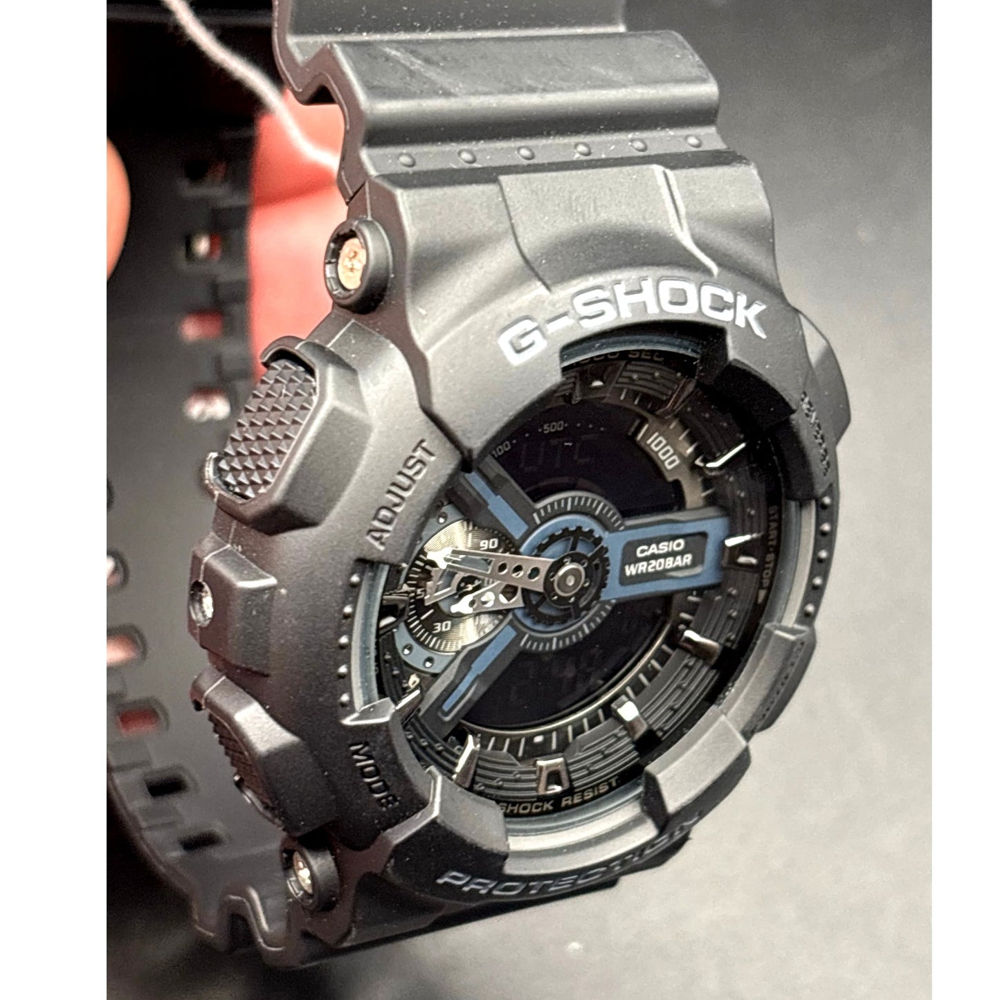 Casio G Shock GA 110 1B Black Analog Digital 200M Mens Watch NIBWT