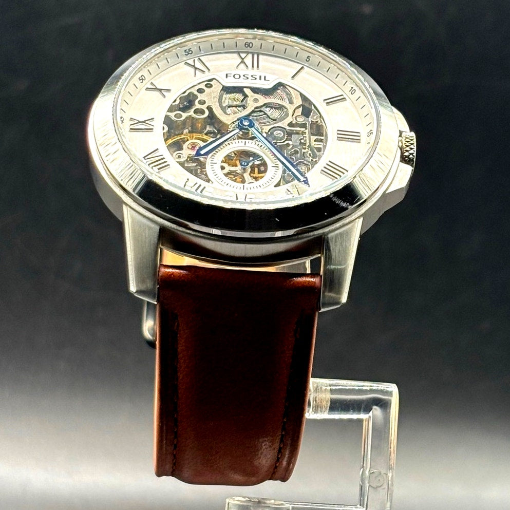 Fossil Grant ME3053 Automatic Skeleton Men’s Watch 44mm