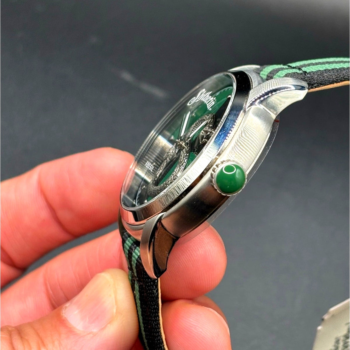 Fossil x Harry Potter Slytherin LE1161 Limited Edition 40mm Watch NIBWT