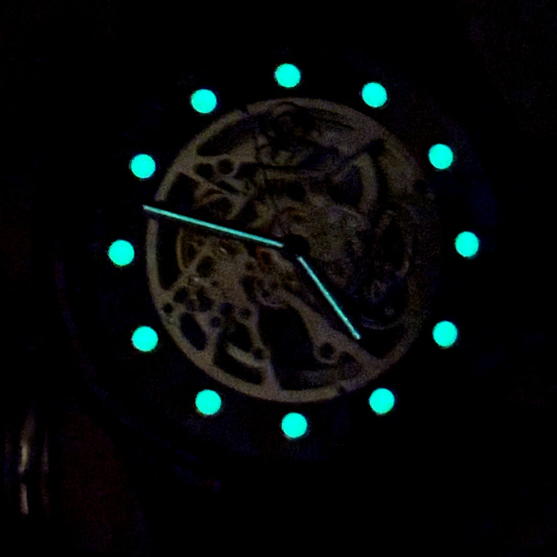 Invicta Pro Diver 40741 Automatic Skeleton Purple 51mm NIBWT