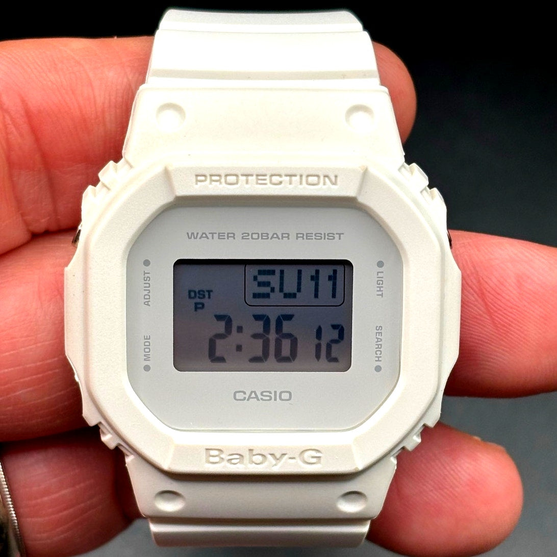 Casio Baby-G BGD-560CU-7 Matte White Digital Women’s Watch 200M