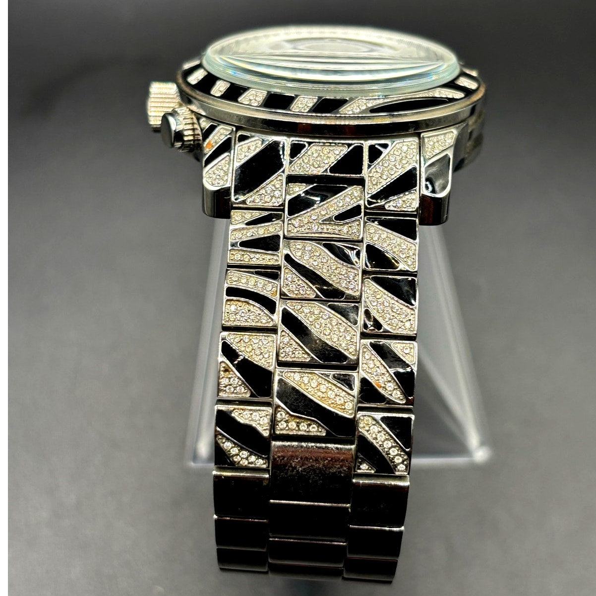 Michael Kors MK6889 Oversized Runway Glitz Chronograph Unisex Watch 45mm