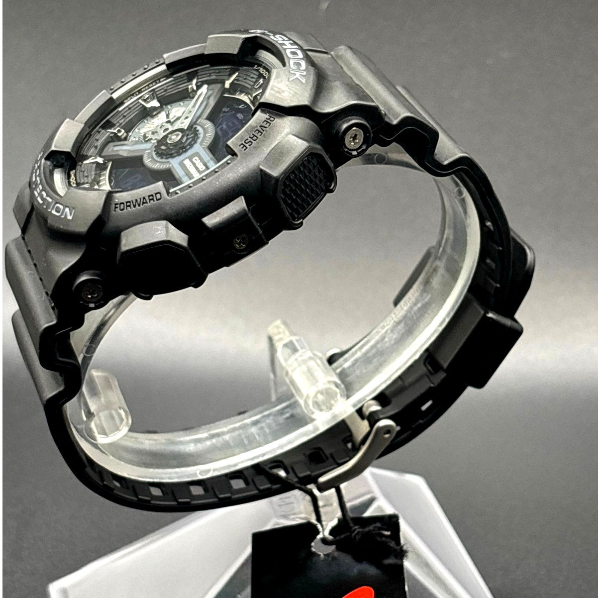 Casio G-Shock GA110-1B Men's Analog Digital Black Resin 200M Rugged Watch NIBWT