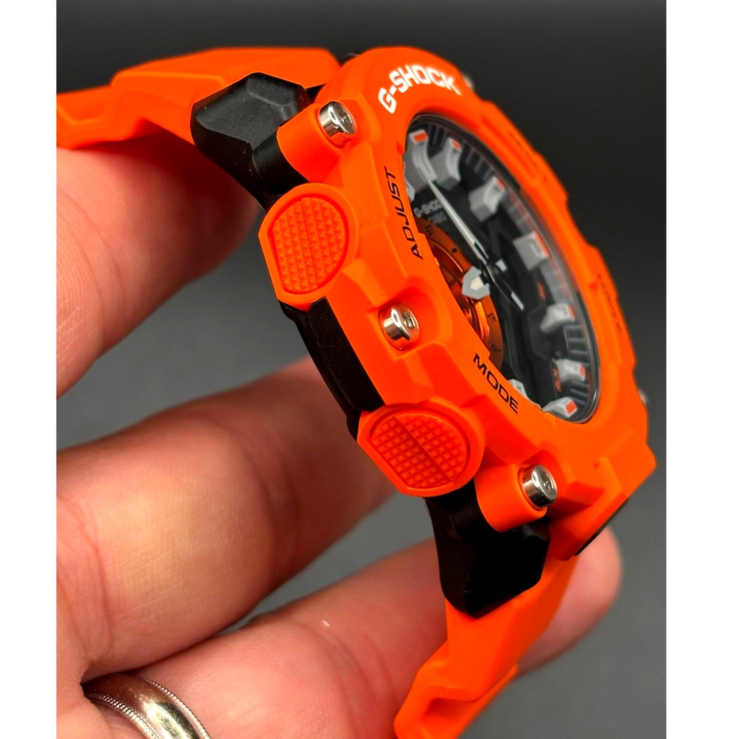 Casio G-Shock GA-2200M-4A Carbon Core Guard Orange Analog Digital Watch