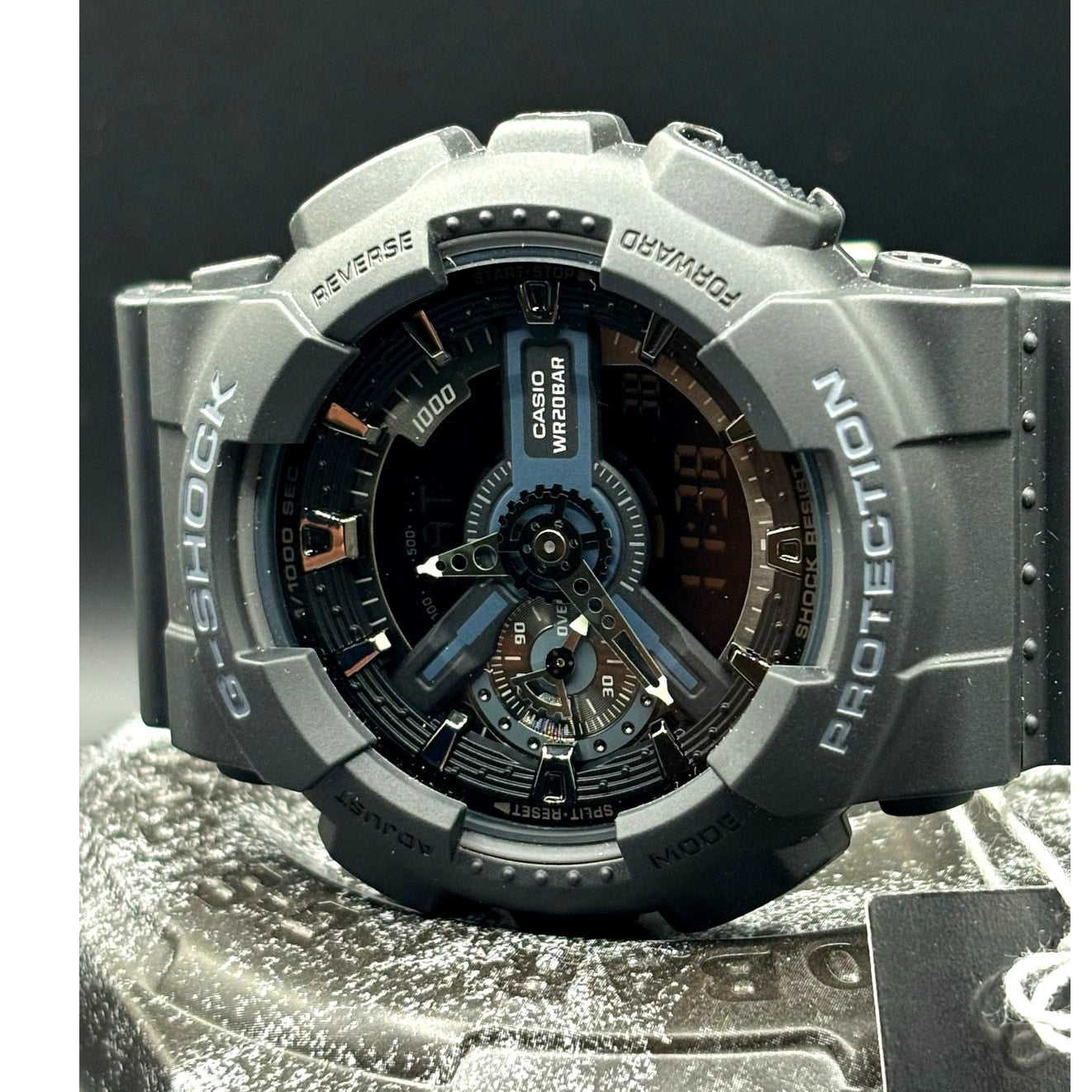 Casio G-Shock GA110-1B Black Analog Digital 200M Men’s Watch NIBWT