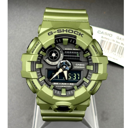 Casio G-Shock GA-700UC-3A Utility Color Olive Green Analog Digital Watch NWT