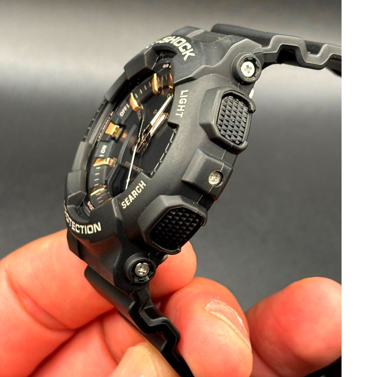 Casio G-Shock GMA-S130PA-1A Black Pink Gold Step Tracker NIBWT Discontinued