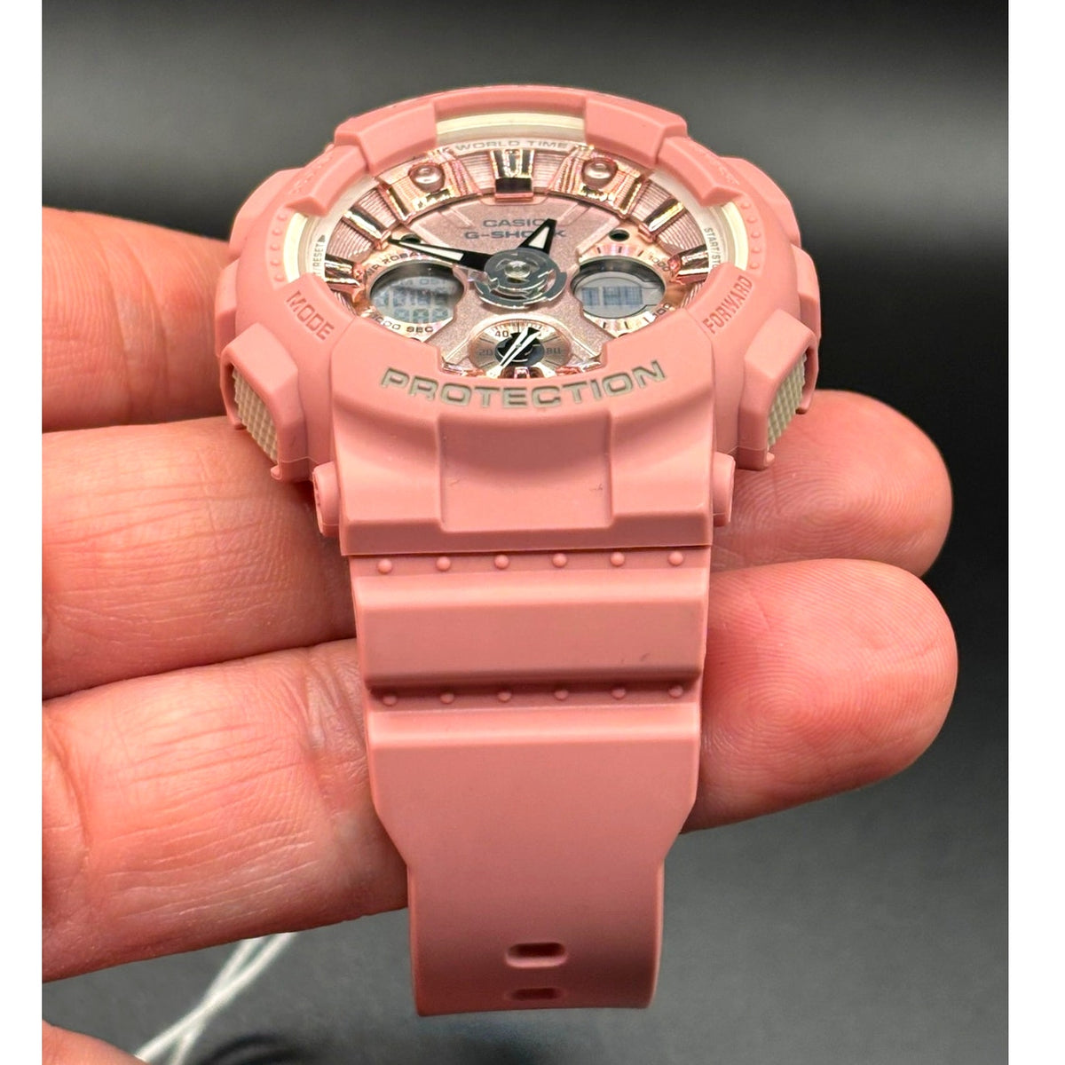 Casio G-Shock GMA-S120DP-4A S-Series Pink Rose Gold Women’s Watch NIB