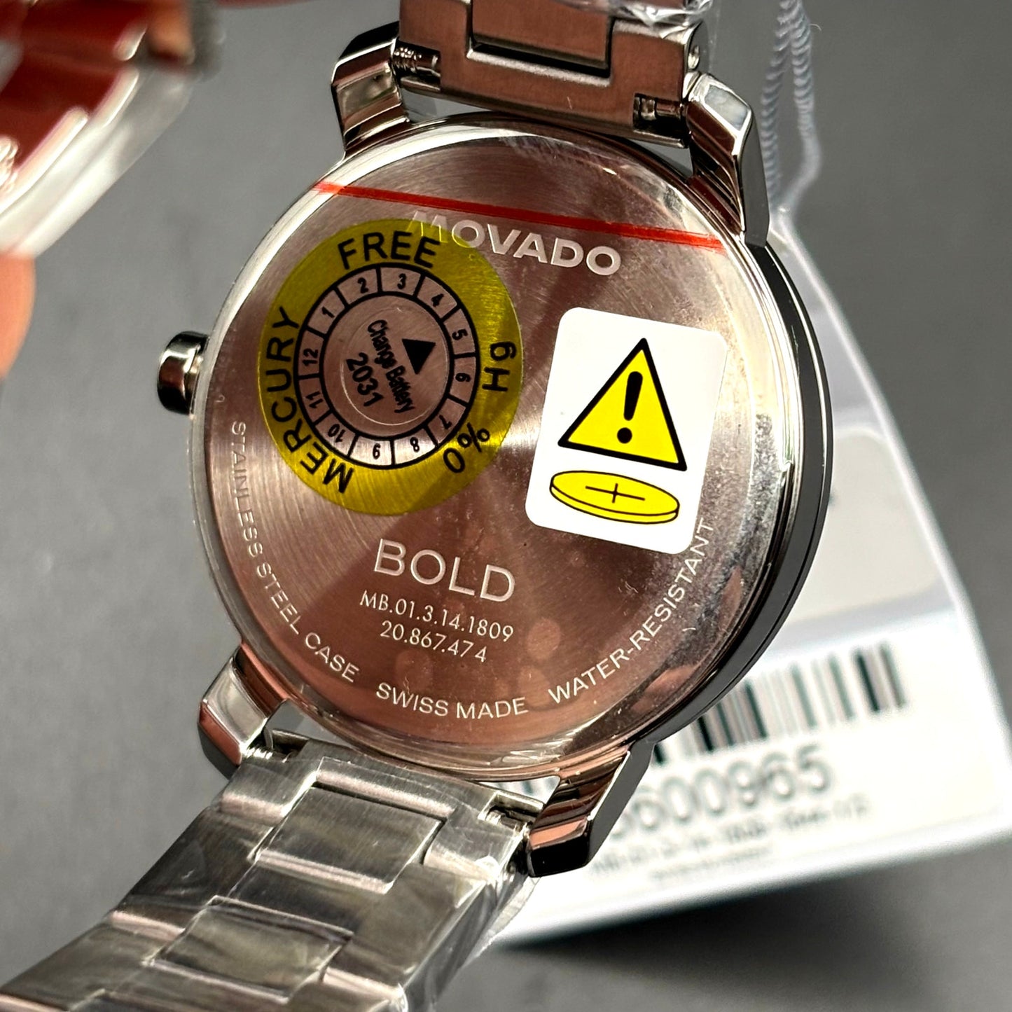 Movado Bold Access 3600965 Women’s Two-Tone Swiss Movement Stainless Steel Watch