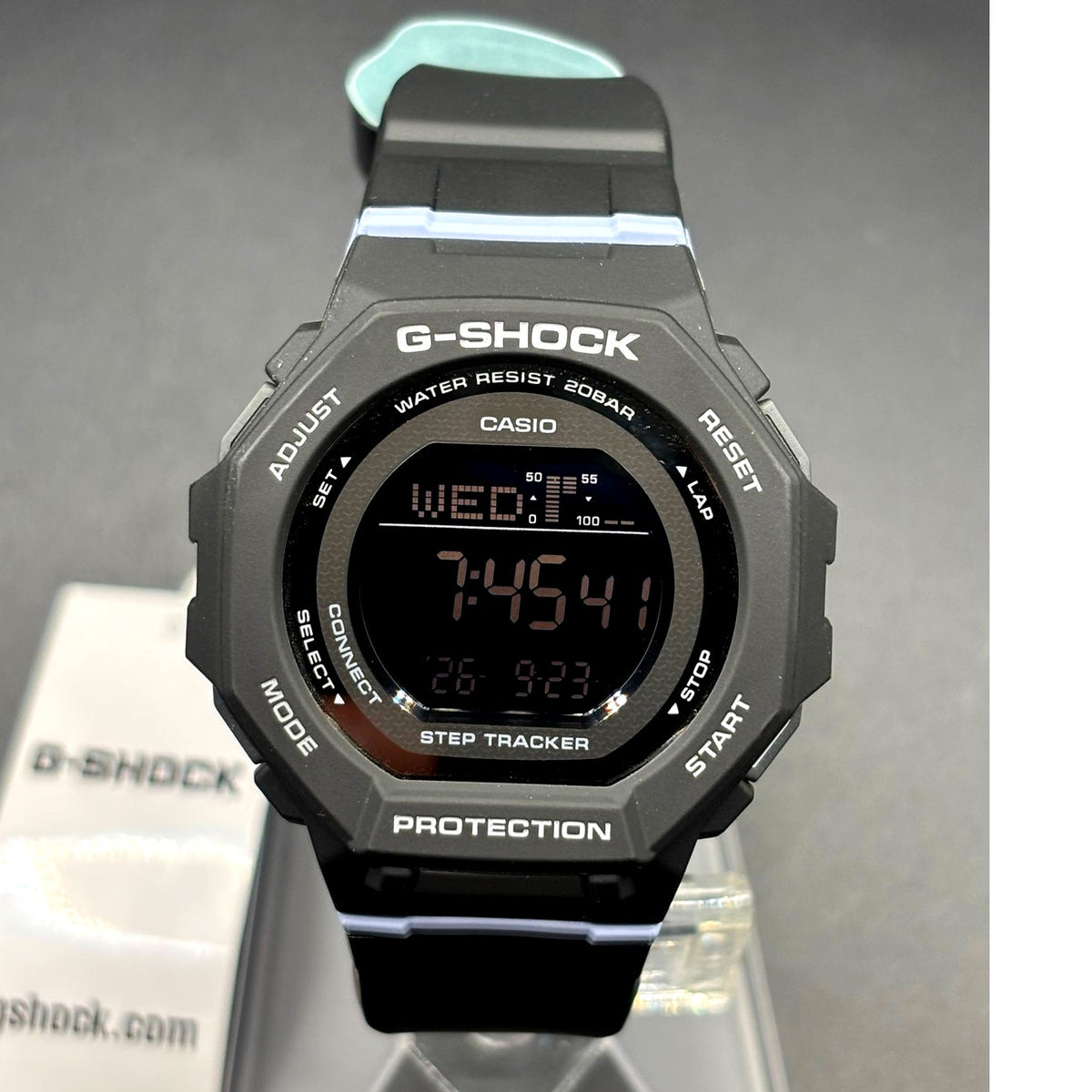 Casio G-Shock G-SQUAD GMD-B300-1 Step Tracker Bluetooth Digital Watch NIBWT