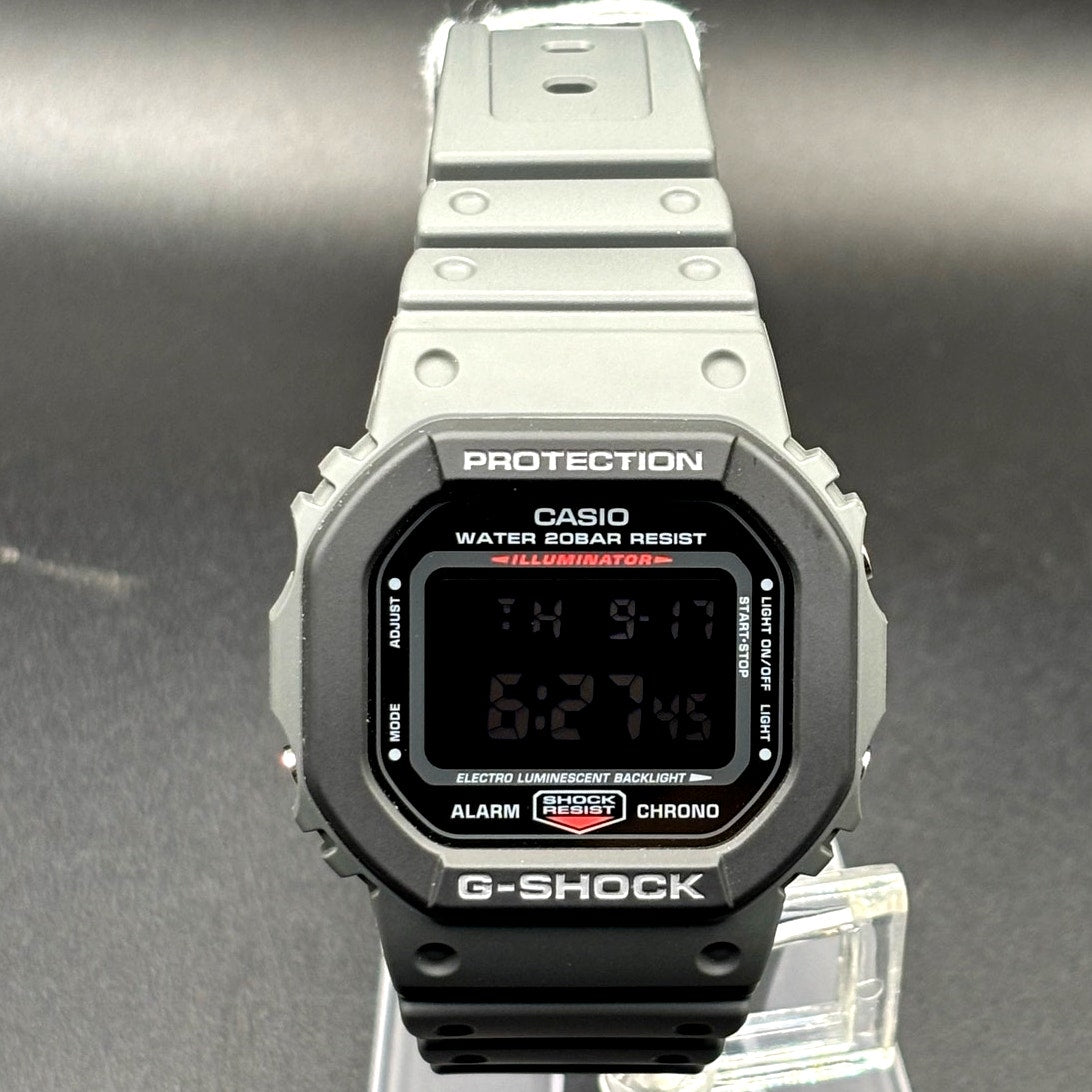 Casio G-Shock DW-5610SU-8 Utility Gray Digital 200M Watch NIBWT Discontinued