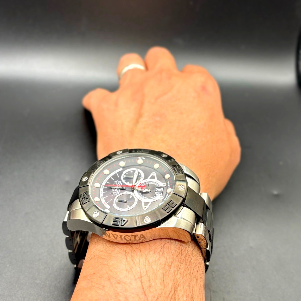 Invicta Reserve Leviathan II 0329 Swiss Made Chronograph 53mm Watch OOS