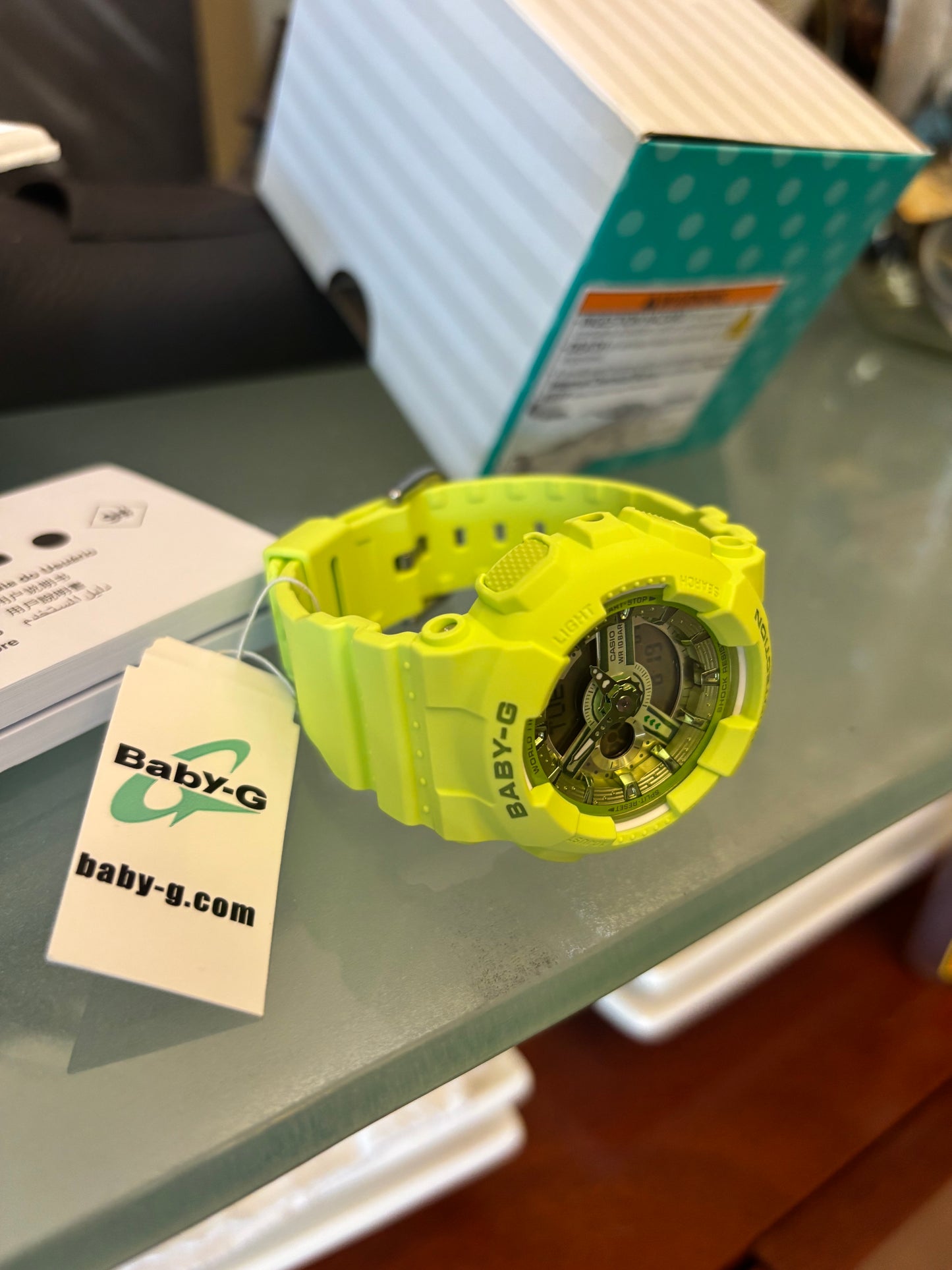 Casio BABY-G BA-110K-3A (Neon Green)