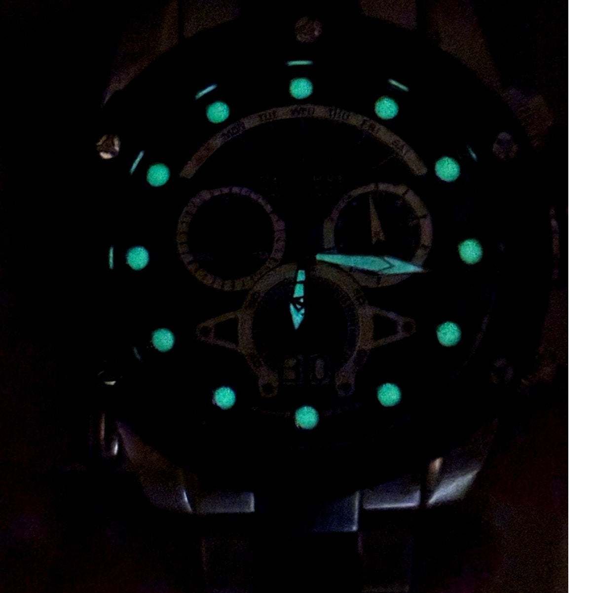 Invicta Reserve Leviathan II 0329 Swiss Made Chronograph 53mm Watch OOS