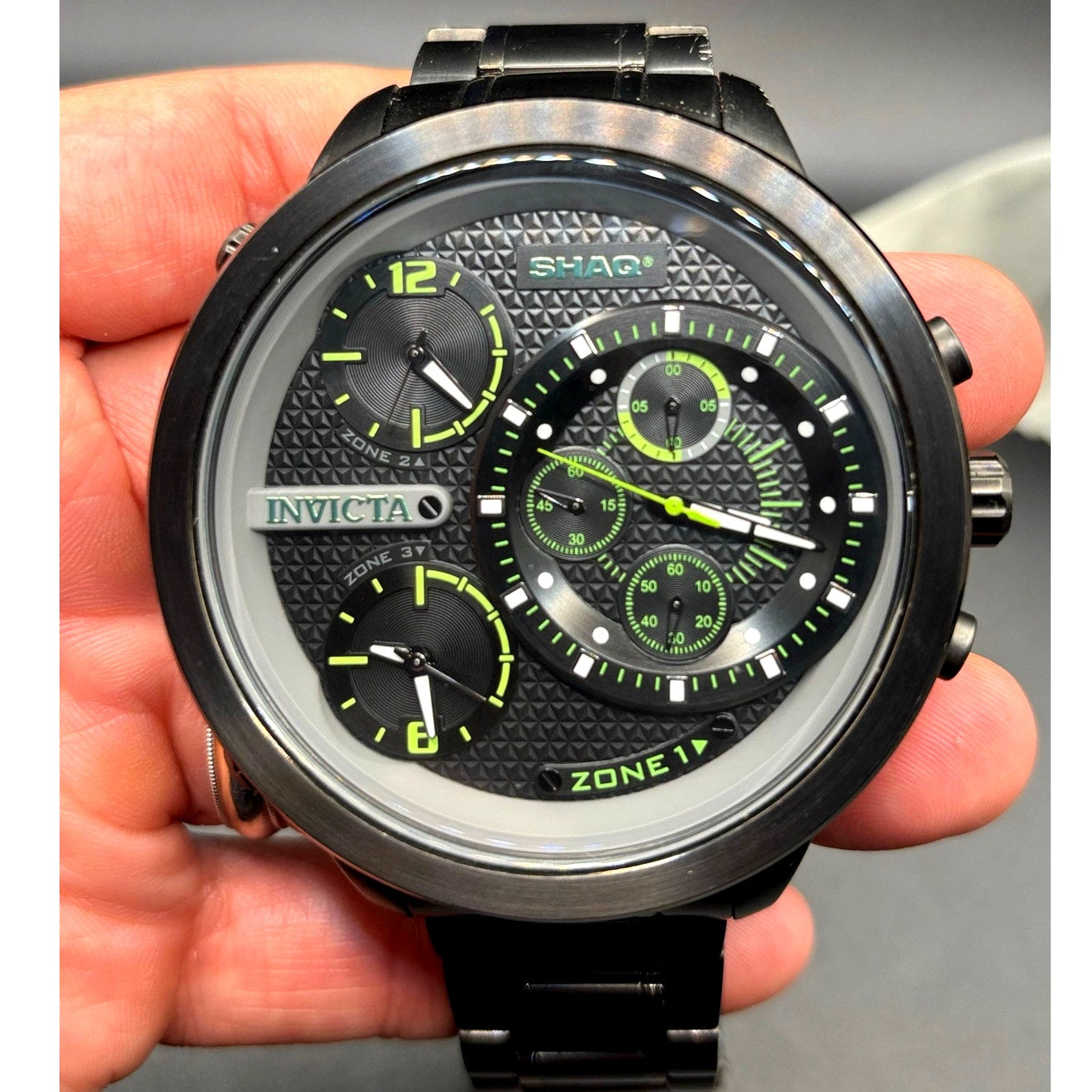 Invicta x SHAQ Zone 34994 Limited Edition Gunmetal 60mm Watch
