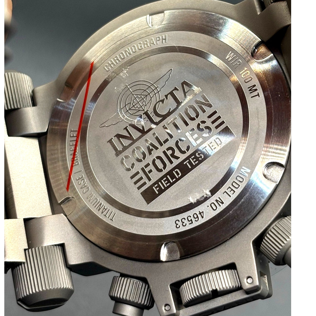 Invicta 46533 Coalition Forces Dominion Titanium Chrono 51mm Men's Watch NIBWT