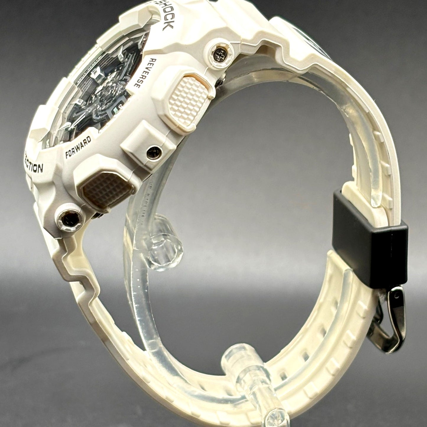 Casio G-Shock GMA-S110F-7A Tribal Rose White Analog Digital Women's Watch NIB