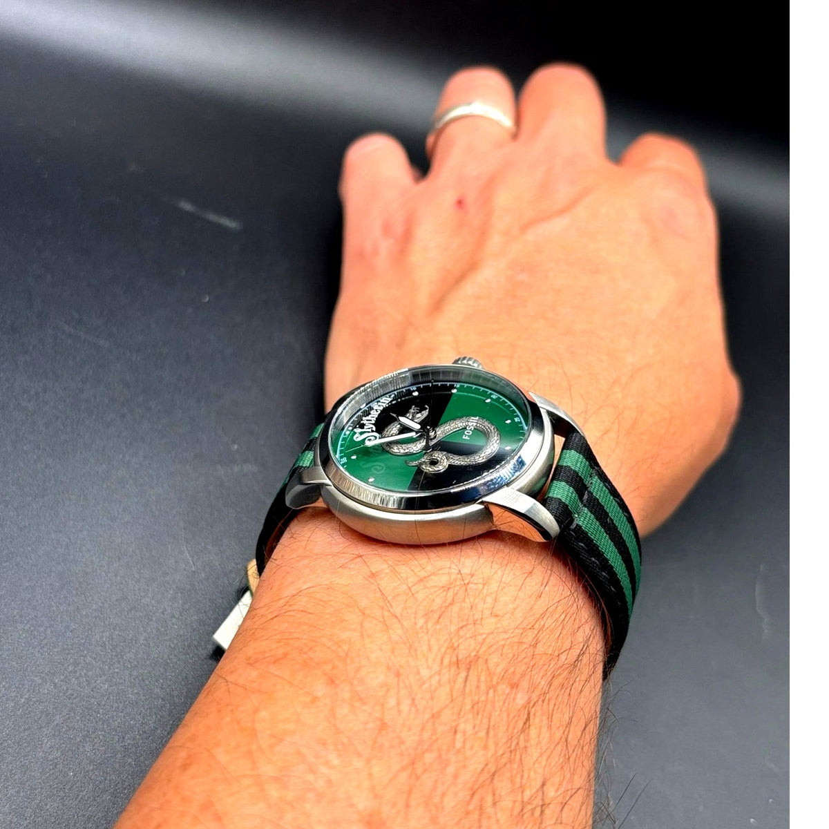 Fossil x Harry Potter Slytherin LE1161 Limited Edition 40mm Watch NIBWT