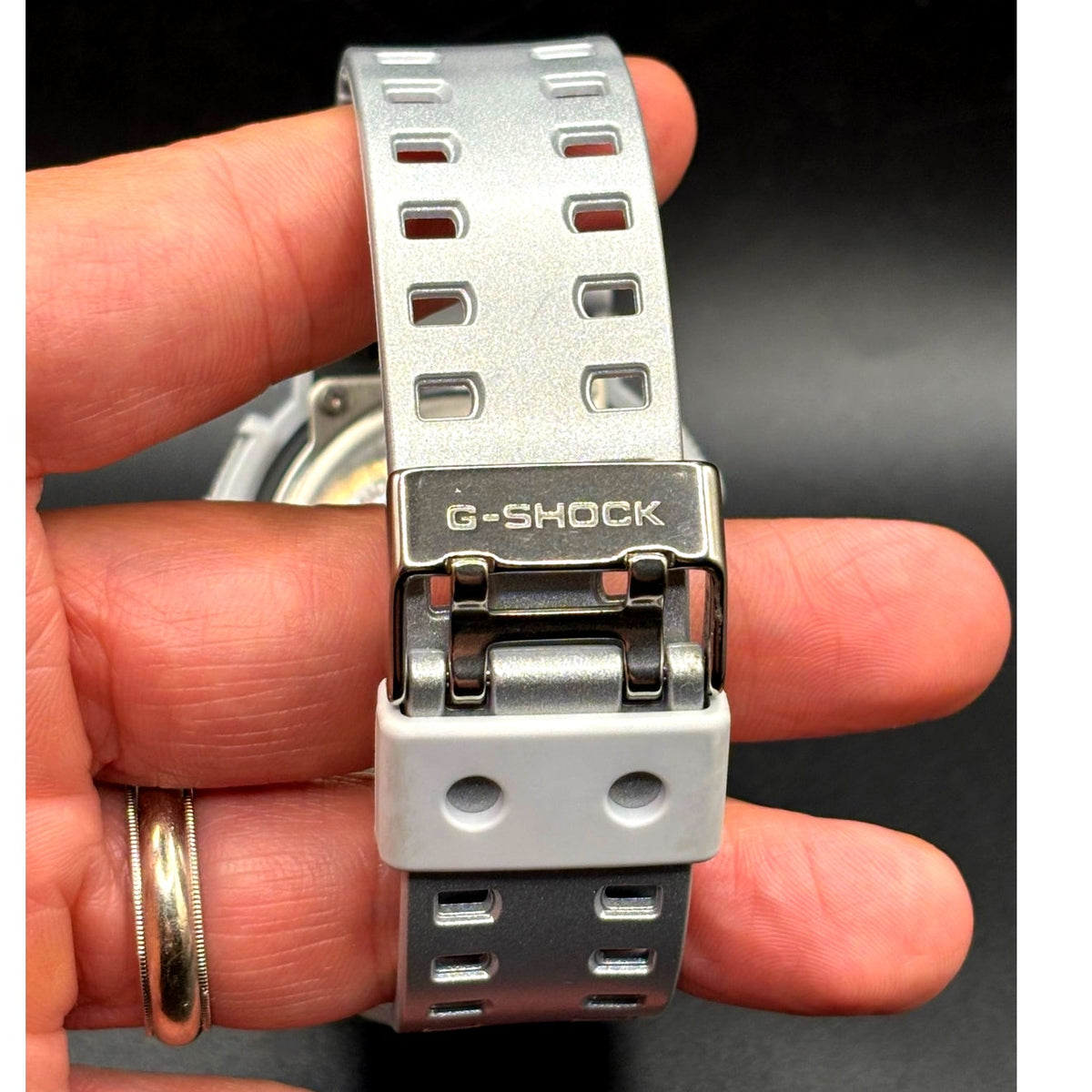 Casio G-Shock GA-110BC-8A Silver Men's Analog Digital Watch