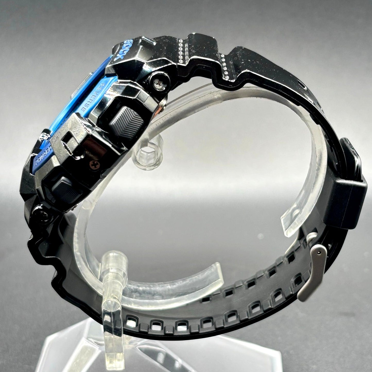Casio G-Shock G-8900A-1 Glossy Black Blue Dial Digital Men’s Watch 200M NIB