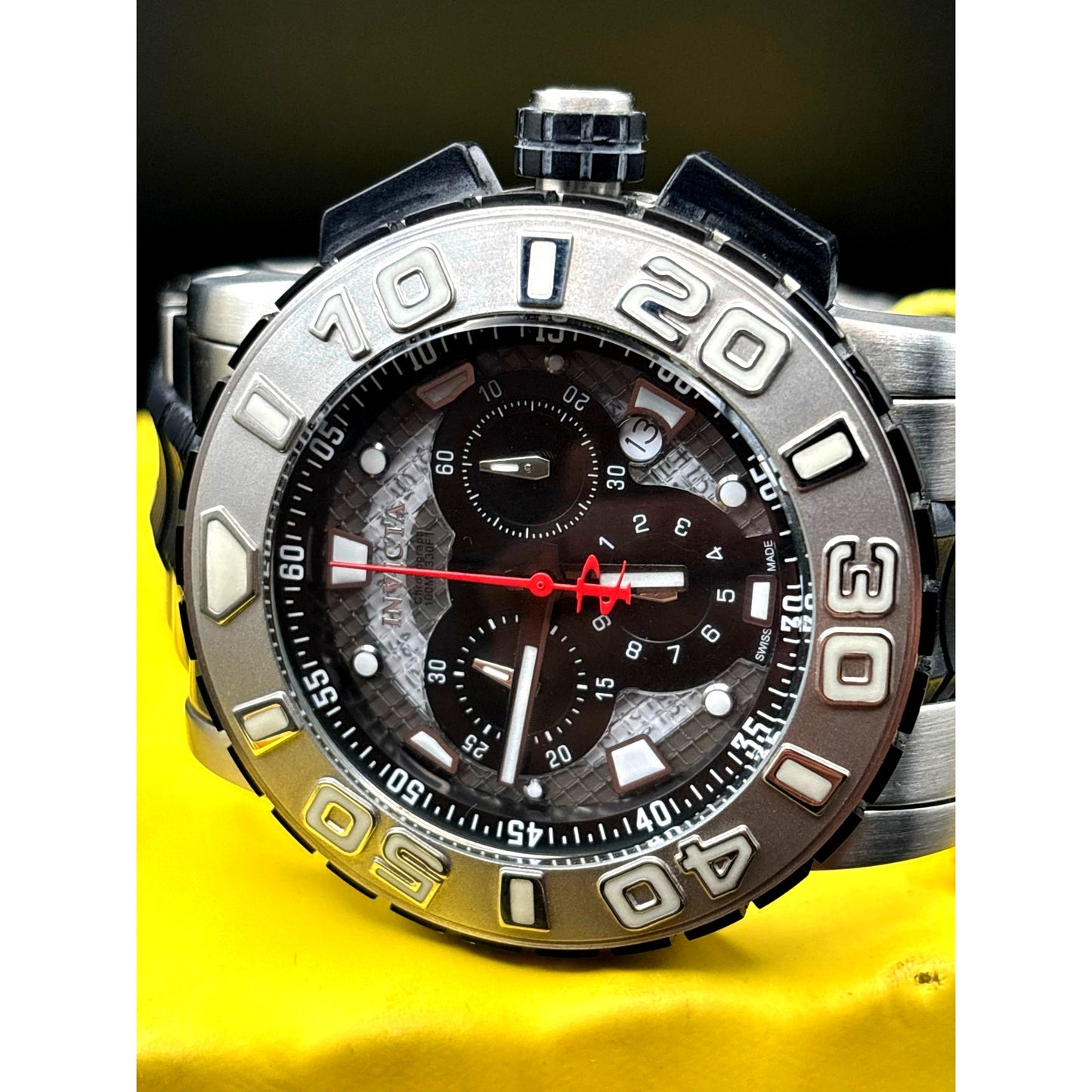 Invicta Reserve Ocean Hawk 6310 Swiss Stainless Steel Chronograph Watch