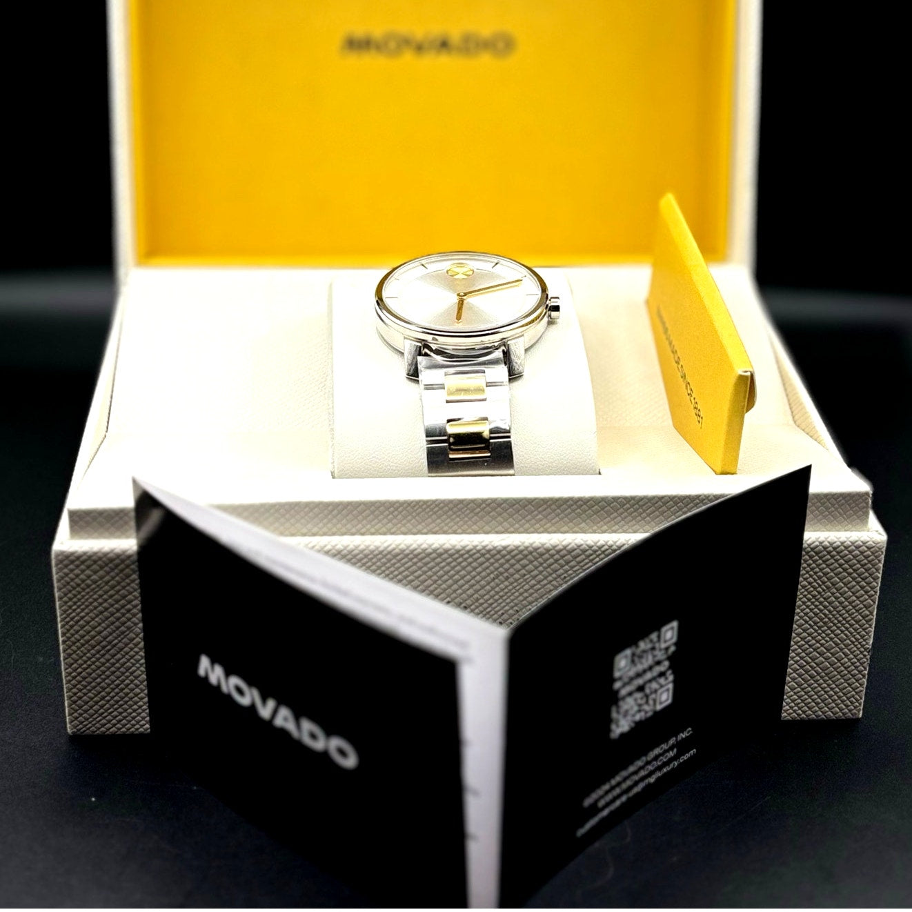 Movado Bold Access 3600965 Women’s Two-Tone Swiss Movement Stainless Steel Watch