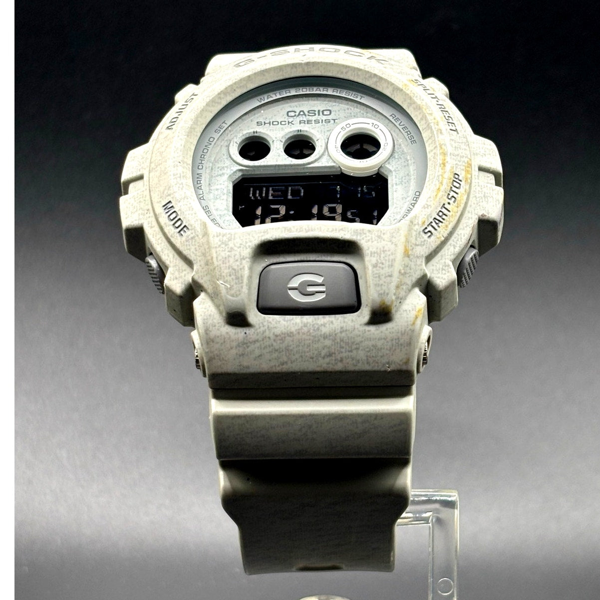 Casio G-Shock GD-X6900HT-7 Heathered White XL Digital Watch