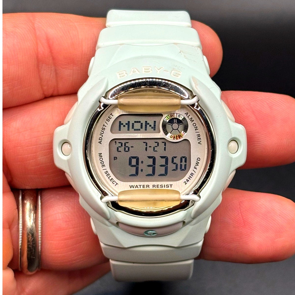 Casio Baby-G BG169U-3 Pastel Blue Digital 200M Women's Watch