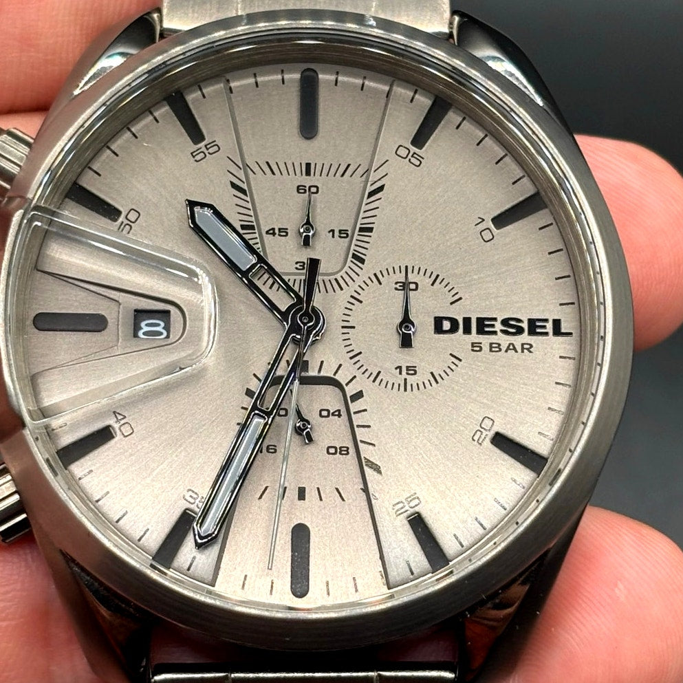 Diesel MS9 Chronograph DZ4484 Gunmetal Gray Dial Men’s Watch 47mm